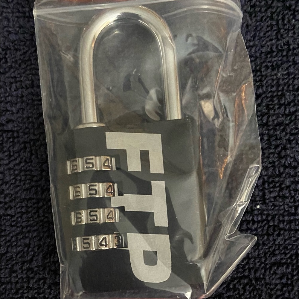 *NWT* FTP Logo Combination Padlock (O/S) - Picture 6 of 6